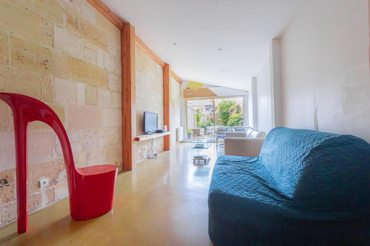 Вилла Maison Spacieuse Avec Jardin Et Garage Бордо Экстерьер фото